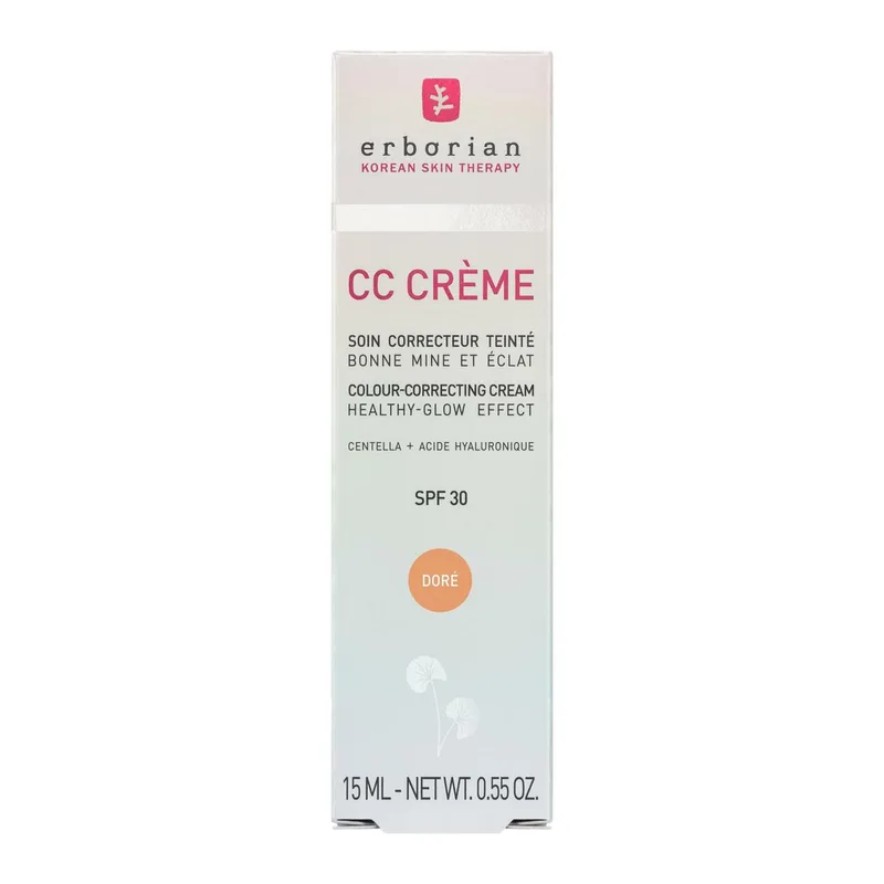 CC Crème Mini New CC Cream fra Erborian i Lyserød, 15 ml – produktbillede 3 af 4