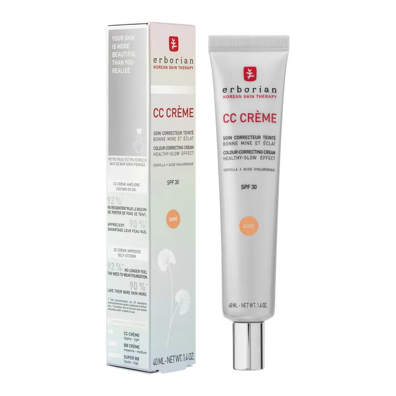 CC Crème New CC Cream van Erborian in Roze, 40 ml – productfoto 4 van 4