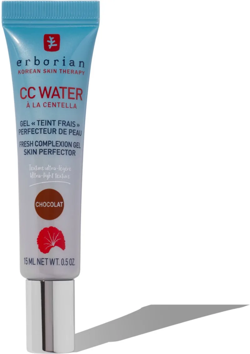 CC Water, CC cream, 15 ml, Diep, Vrouwen, Universele huid, Tegen donkere vlekken, Verhelderend, Anti-onzuiverheden, Hydraterend, Opvullend von Erborian – Produktfoto