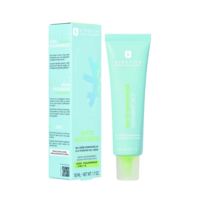 Matte Moisturizer Gezichtscrème fra Erborian i 50 ml – produktbillede 2 af 3