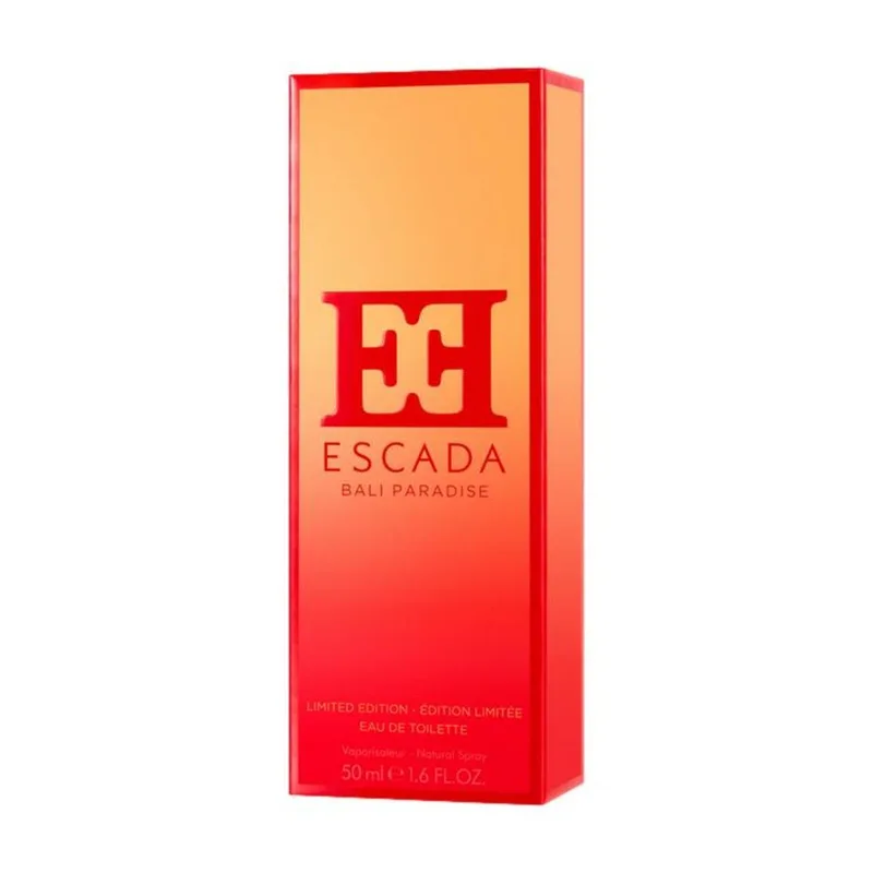 Eau de Toilette Bali Paradise, Glasflakon, Parfüm EDT, Damenduft von Escada – Produktfoto 2 von 3