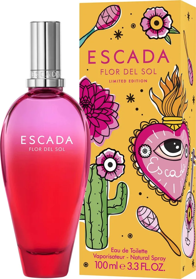 Flor Del Sol - eau de toilette spray - damesparfum van Escada in 100 ml – productfoto