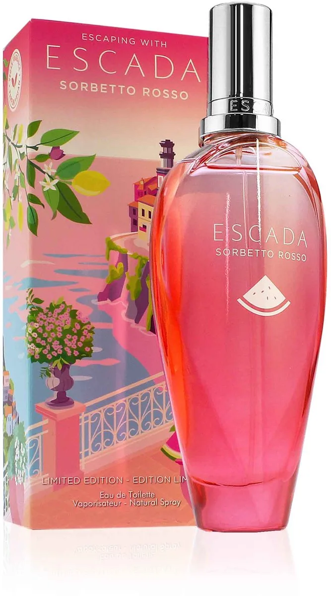 Sorbetto Rosso Eau de Toilette van Escada in 100 ml – productfoto