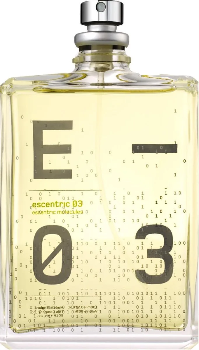 Escentric 03 - Unisexparfum eau de toilette spray de Escentric Molecules en 100 ml – photo du produit