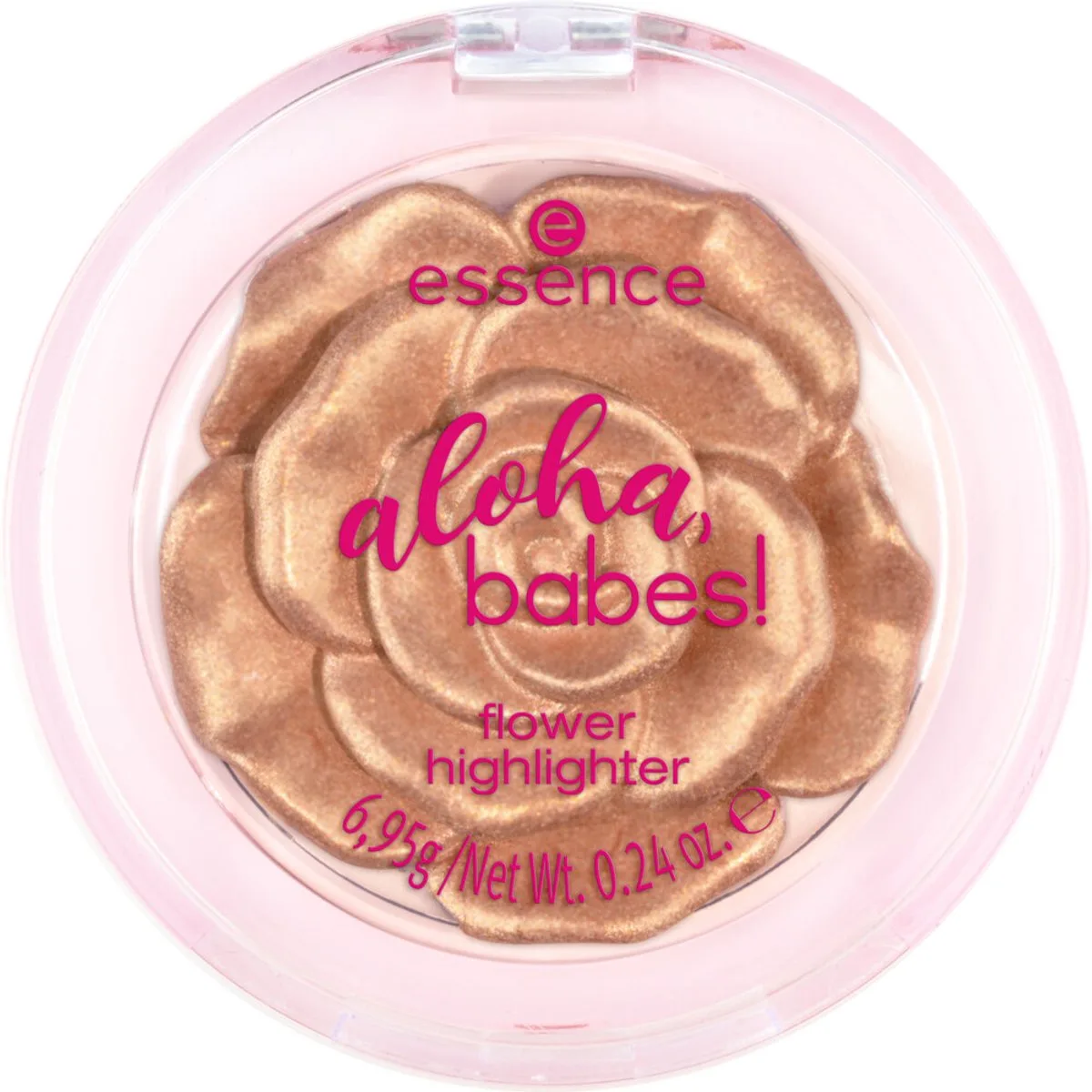 Aloha, Babes! Flower Highlighter 01 Paradise. Glow. Repeat. 6,95 gr de essence en Natural glam – photo du produit