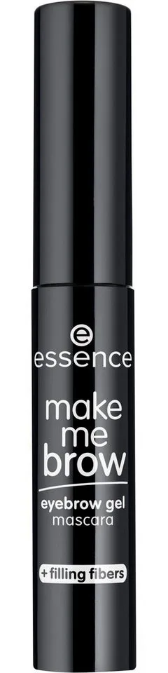 Augenbrauen-Gel make me BROW eyebrow gel mascara, 3-tlg., Mit winzigen Fasern, bietet Farbe und Volumen, natürlicher Look. by essence in Black – product photo 3 of 5