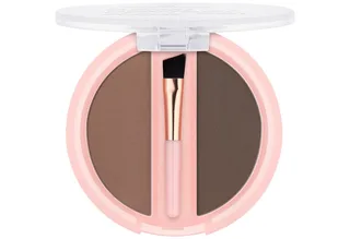 Augenbrauen-Puder BROW POWDER DUO SET, 3-tlg., natürliche Definition der Augenbrauen, präzise Anwendung, verblendbar. van essence in Bruin – productfoto 3 van 5