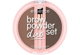 Augenbrauen-Puder BROW POWDER DUO SET, 3-tlg., natürliche Definition der Augenbrauen, präzise Anwendung, verblendbar. van essence in Bruin – productfoto 4 van 5