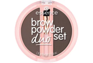 Augenbrauen-Puder BROW POWDER DUO SET, 3-tlg., natürliche Definition der Augenbrauen, präzise Anwendung, verblendbar. de essence en Marron – photo du produit 4 sur 5