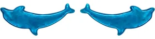 Augenpflege-Set Queen of... hydrogel eye patches, 4-tlg., Mit Vitamin C und Hyaluronsäure, leuchtende Farben und Glitzereffekte. by essence in Blue – product photo 1 of 2