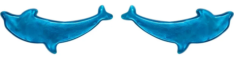 Augenpflege-Set Queen of... hydrogel eye patches, 4-tlg., Mit Vitamin C und Hyaluronsäure, leuchtende Farben und Glitzereffekte. by essence in Blue – product photo 1 of 2