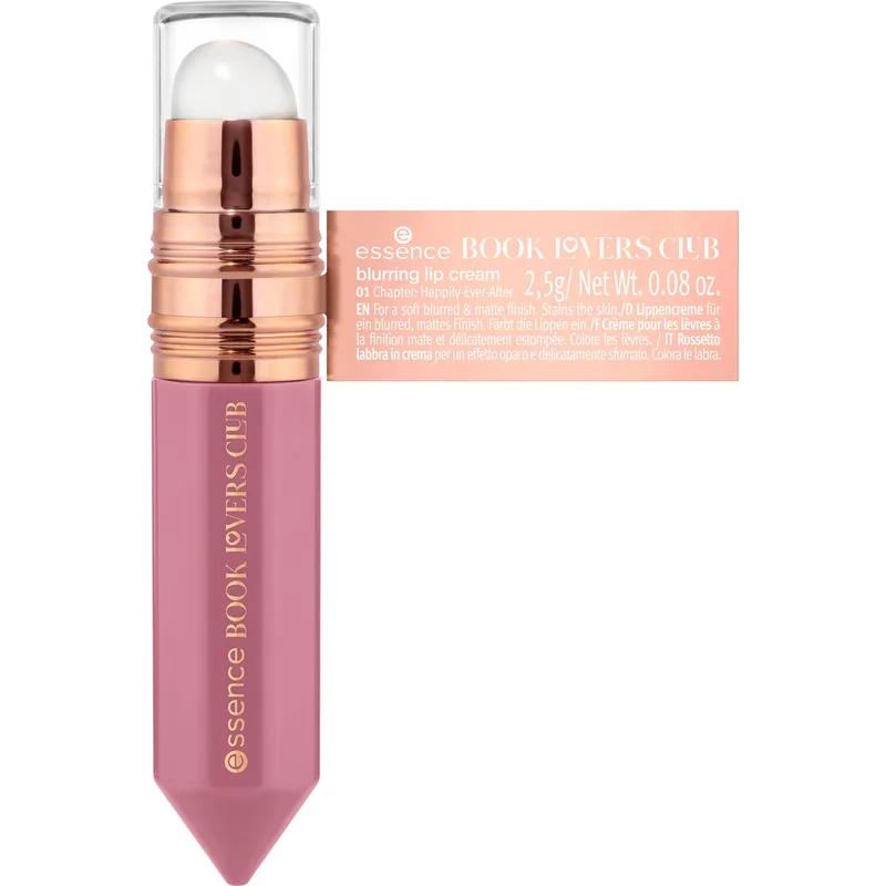 Book Lovers Club Blurring Lip Cream 01 Chapter: Happily Ever After van essence – productfoto