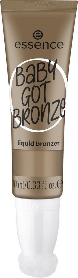 Bronzer-Puder BABY GOT BRONZE liquid bronzer, 3-tlg., mit leichter Textur von essence in Grau – Produktfoto 3 von 5