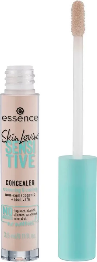 Concealer Skin Lovin' SENSITIVE CONCEALER, 3-tlg., mit leichter, nicht-komedogener Formulierung van essence in Bruin – productfoto 3 van 4