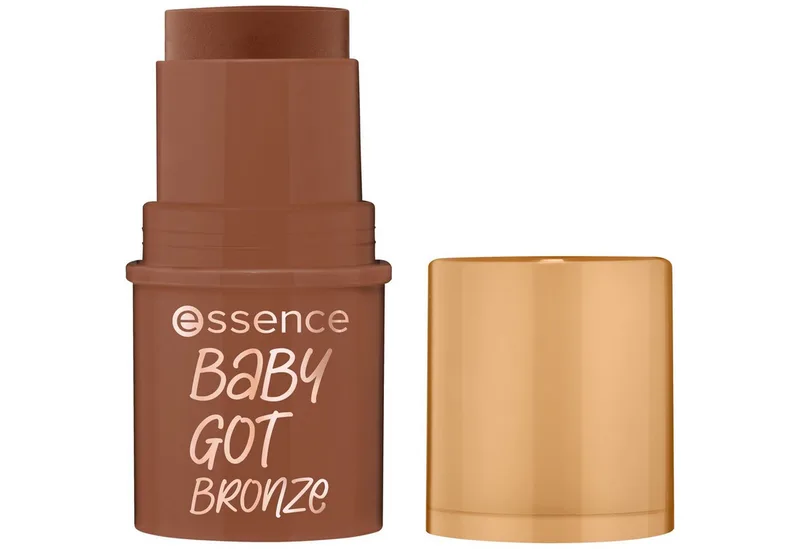 Contouring-Stick baby got bronze bronzing stick, 3-tlg., Cremiger Bronzer-Stick für einen natürlichen, sonnengeküssten Teint. von essence in Braun – Produktfoto 2 von 5