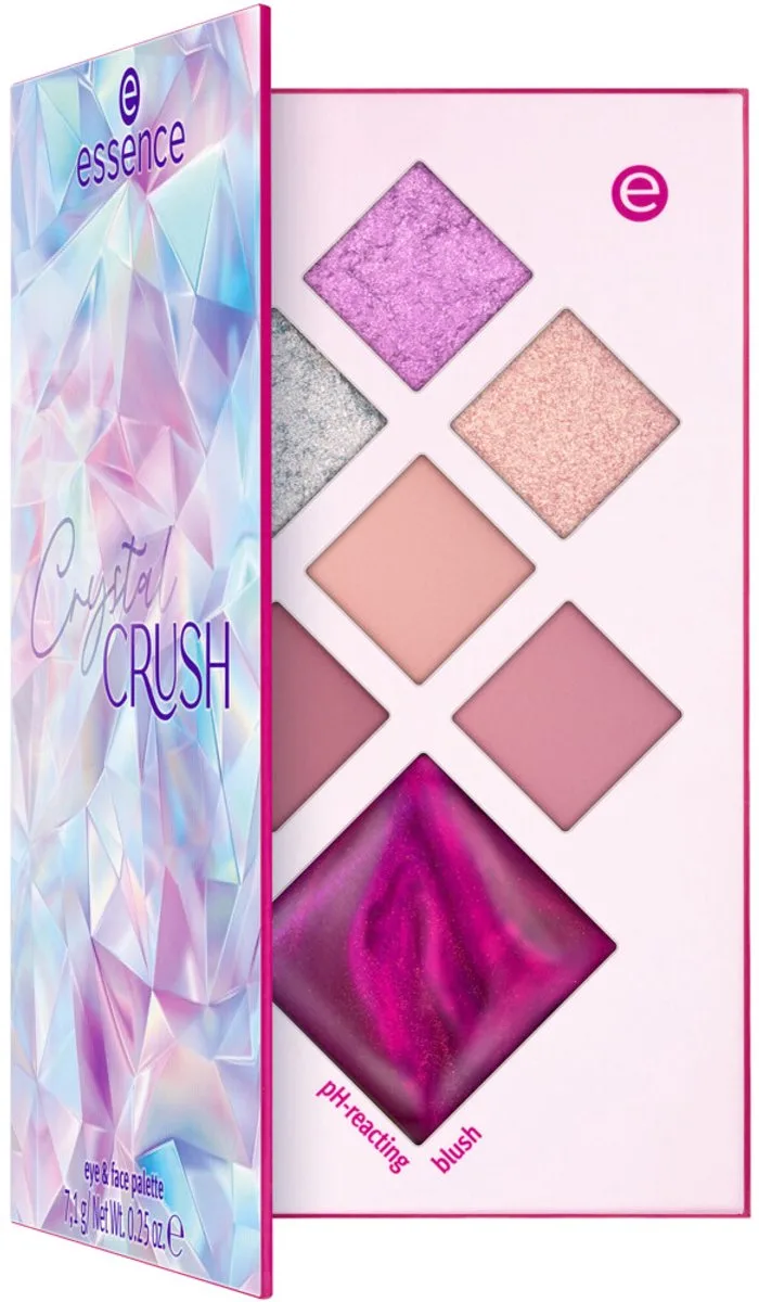 Eye & Face Palette 01 Quartz Crush 7,1 gr van essence in Pink blossom – productfoto