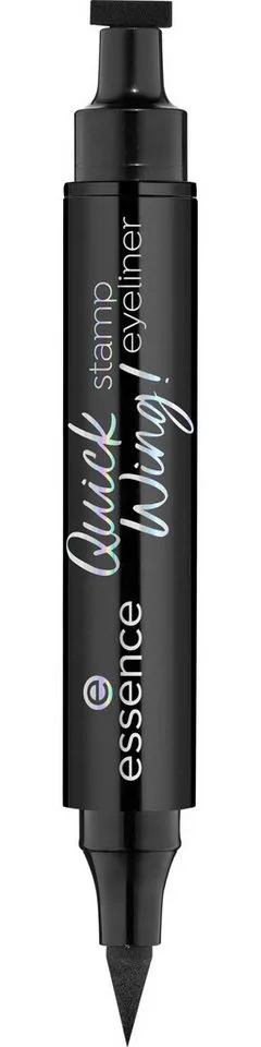 Eyeliner Quick Wing! stamp eyeliner, 5-tlg., mit präziser Filsspitze de essence en Noir – photo du produit 3 sur 5