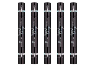 Eyeliner Quick Wing! stamp eyeliner, 5-tlg., mit präziser Filsspitze de essence en Noir – photo du produit 1 sur 5