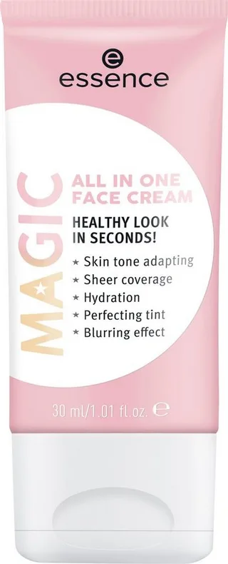 Feuchtigkeitscreme MAGIC All In One FACE Cream Set, 3-tlg., mit leichter Deckkraft von essence in Beige – Produktfoto 3 von 5
