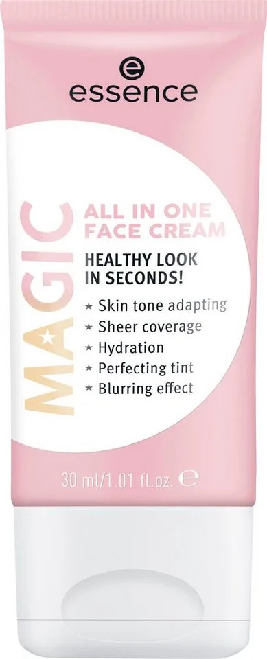 Feuchtigkeitscreme MAGIC All In One FACE Cream Set, 3-tlg., mit leichter Deckkraft von essence in Beige – Produktfoto 3 von 5