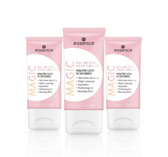 Feuchtigkeitscreme MAGIC All In One FACE Cream Set, 3-tlg., mit leichter Deckkraft