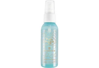 Fixierspray Polly Pocket hydro fixing spray, 3-tlg., Revitalisiert die Haut mit einem Sprühstoß, langanhaltender Glow-to-go fra essence i Hvid – produktbillede 2 af 3