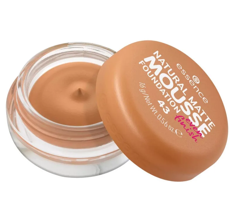 Foundation Natural Matte Mousse Foundation 43 fra essence – produktbillede 3 af 3