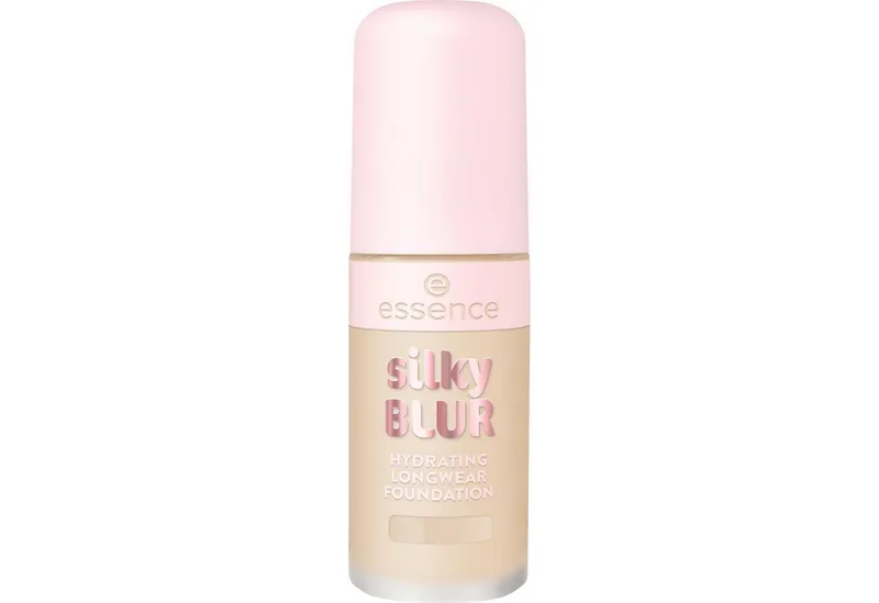 Foundation SILKY BLUR HYDRATING LONGWEAR FOUNDATION, 3-tlg. fra essence i Beige – produktbillede 2 af 5