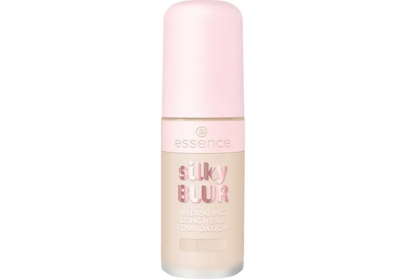 Foundation SILKY BLUR HYDRATING LONGWEAR FOUNDATION, 3-tlg. fra essence i Beige – produktbillede 2 af 5
