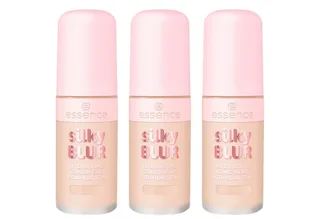 Foundation SILKY BLUR HYDRATING LONGWEAR FOUNDATION, 3-tlg. fra essence i Beige – produktbillede 1 af 5