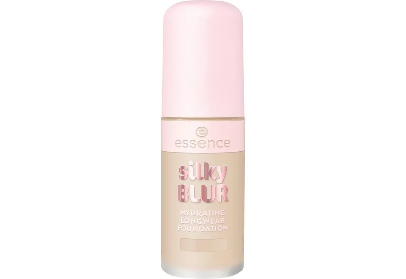 Foundation SILKY BLUR HYDRATING LONGWEAR FOUNDATION, 3-tlg. von essence in Beige – Produktfoto 2 von 5
