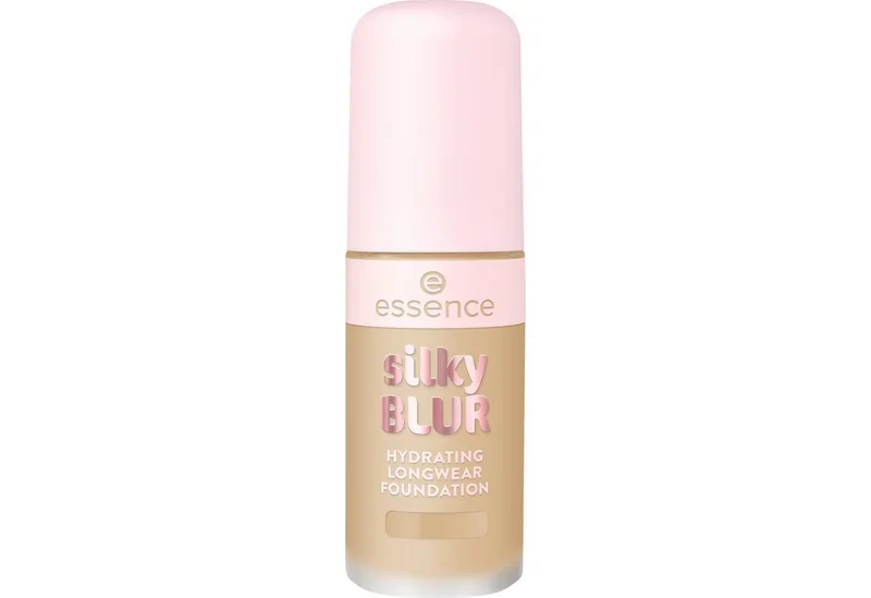 Foundation SILKY BLUR HYDRATING LONGWEAR FOUNDATION, 3-tlg. fra essence i Brun – produktbillede 2 af 5