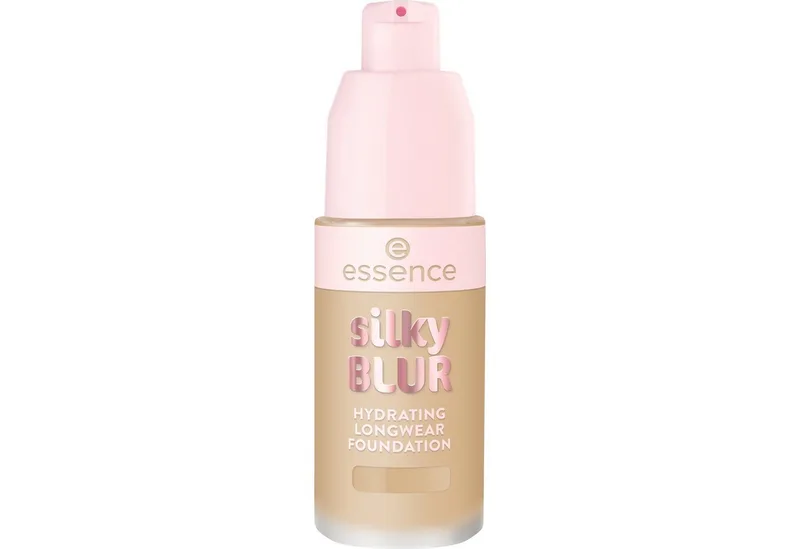 Foundation SILKY BLUR HYDRATING LONGWEAR FOUNDATION, 3-tlg. fra essence i Brun – produktbillede 3 af 5