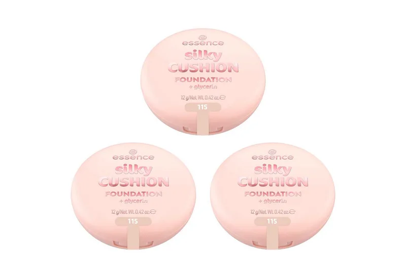 Foundation silky CUSHION FOUNDATION, 3-tlg. de essence en Beige – photo du produit 1 sur 4