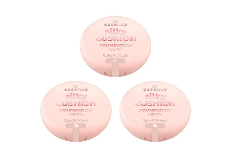Foundation silky CUSHION FOUNDATION, 3-tlg. de essence en Beige – photo du produit