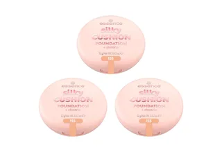 Foundation silky CUSHION FOUNDATION, 3-tlg. von essence in Beige – Produktfoto 1 von 5