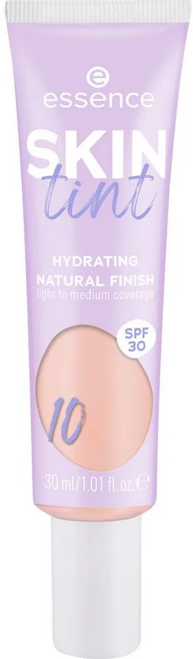 Foundation SKIN tint, 3er Pack, mit veganen Inhaltsstoffen de essence en Beige – photo du produit 3 sur 5