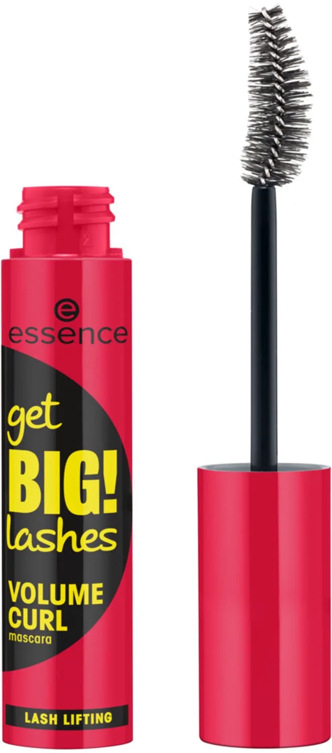 Get Big Lashes Mascara Thickening And Curling Mascara Black 12Ml de essence en Volume curl – photo du produit