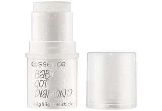 Highlighter BABY GOT DIAMOND highlighter stick, 3-tlg., Geschmeidige Formel, mit Silberglitter, praktisch und vegan. de essence en Argent – photo du produit 2 sur 5