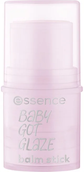 Highlighter BABY GOT GLAZE balm stick, 3-tlg., Transparentes, hochglänzendes Finish, pflegend, vegan. von essence in Weiß – Produktfoto 3 von 4