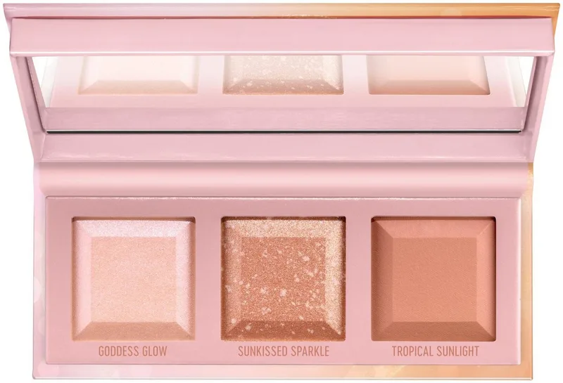 Highlighter-Palette love that GLOW & BRONZE palette, mit intensieven Nuancen fra essence i Flerfarvet – produktbillede 1 af 5