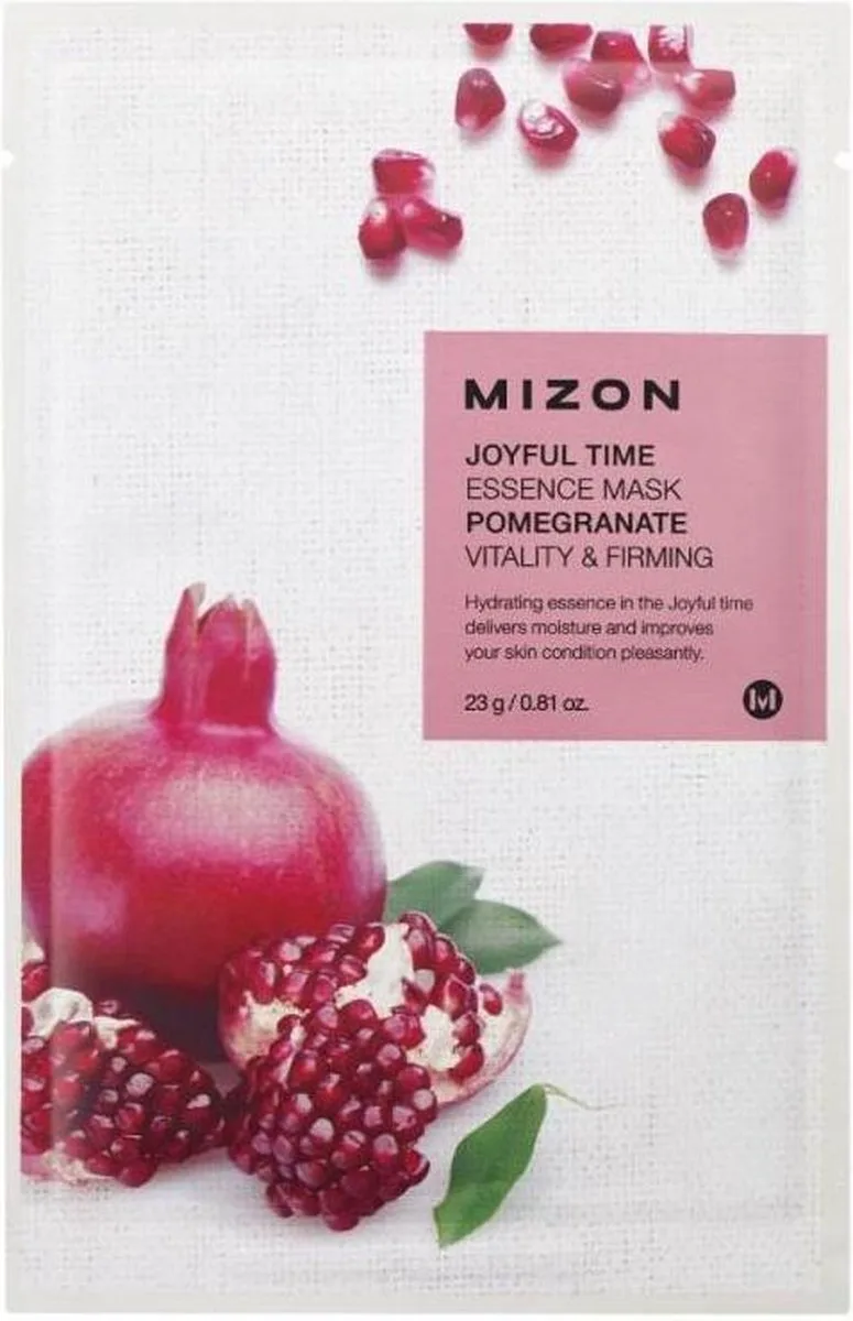 Joyful Time Essence Mask (Pomegranate) - Canvas 3D mask fra essence – produktbillede
