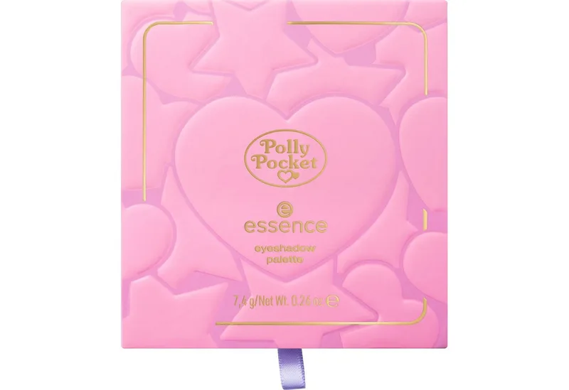 Lidschatten-Palette Polly Pocket eyeshadow palette, 3-tlg., hochpigmentierte Farben, Perfekt für Pastell- und Farbakzente van essence in Meerkleurig – productfoto 2 van 4