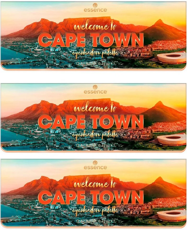 Lidschatten-Palette welcome to CAPE TOWN eyeshadow palette, mit abgestimmten Shades van essence in Meerkleurig – productfoto 4 van 5