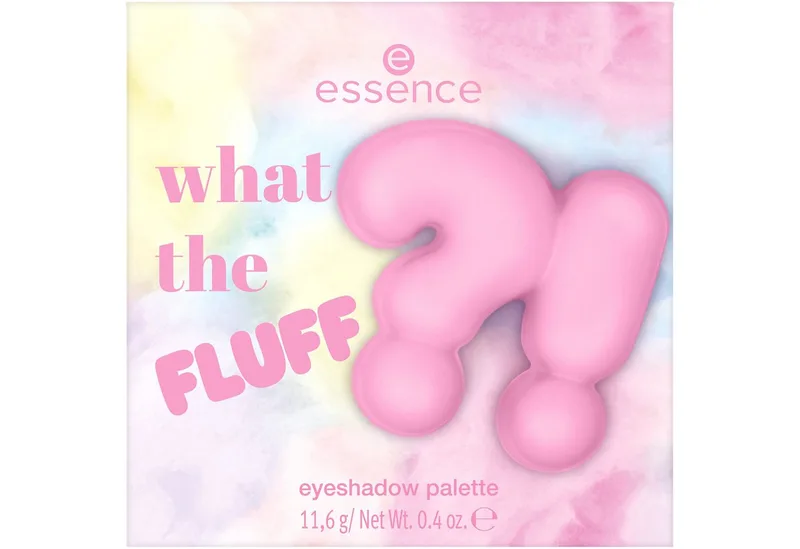 Lidschatten-Palette WHAT THE FLUFF?! eyeshadow palette van essence in Meerkleurig – productfoto 2 van 3