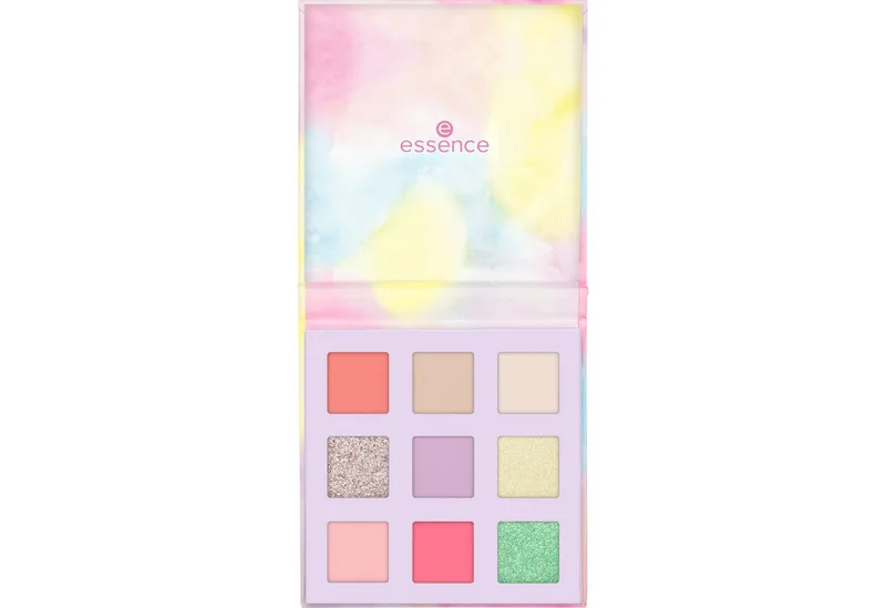 Lidschatten-Palette WHAT THE FLUFF?! eyeshadow palette van essence in Meerkleurig – productfoto 1 van 3