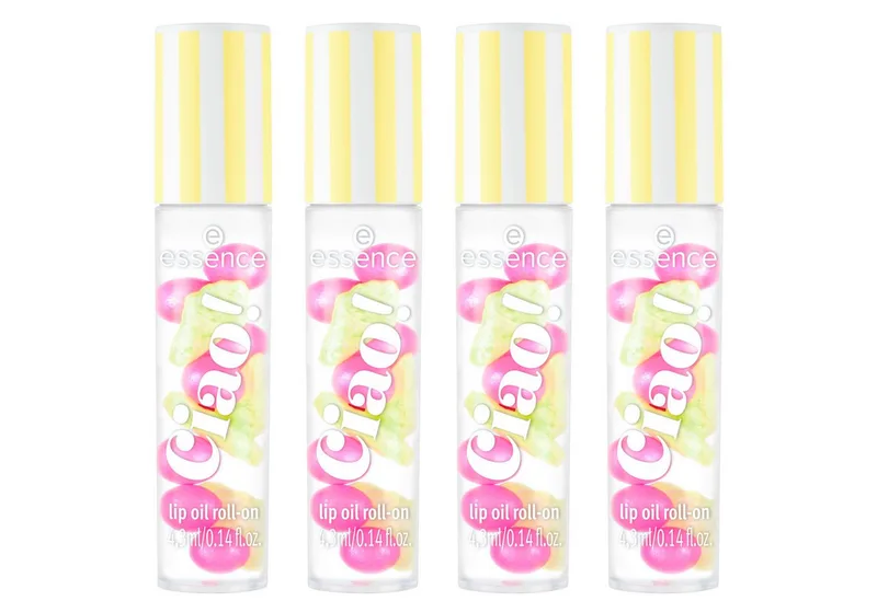 Lipgloss Ciao! lip oil roll-on, 4-tlg. fra essence i Hvid – produktbillede 1 af 3