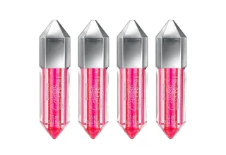 Lipgloss CRYSTAL CRUSH lipgloss, 4-tlg. van essence in Roze – productfoto 1 van 4