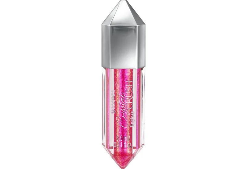 Lipgloss CRYSTAL CRUSH lipgloss, 4-tlg. van essence in Roze – productfoto 3 van 4