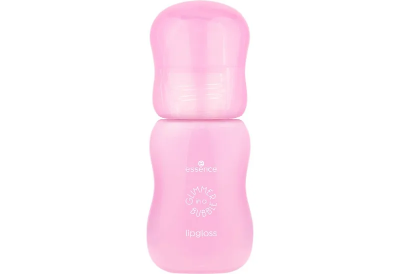 Lipgloss GLIMMER IN A BUBBLE lipgloss, 4-tlg. von essence in Rosa – Produktfoto 3 von 5